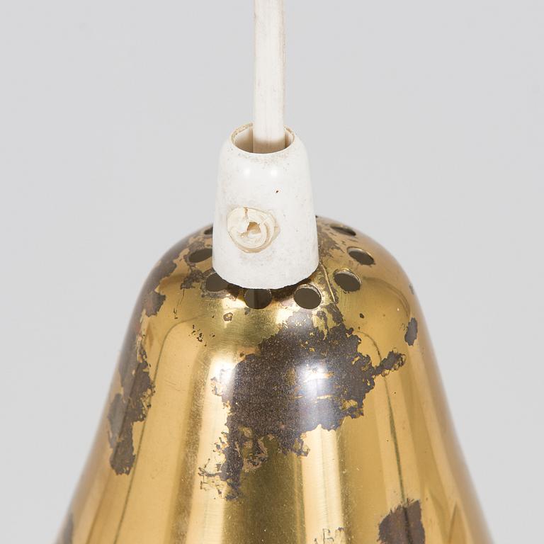 Lisa Johansson-Pape, a mid-20th century pendant light, model 1314, Stockmann Orno, Finland.