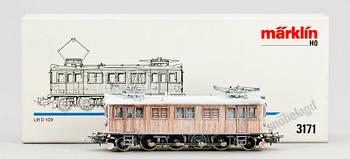 ELLOK, "3171", snöbelagt, Märklin, 1900-talets andra hälft.