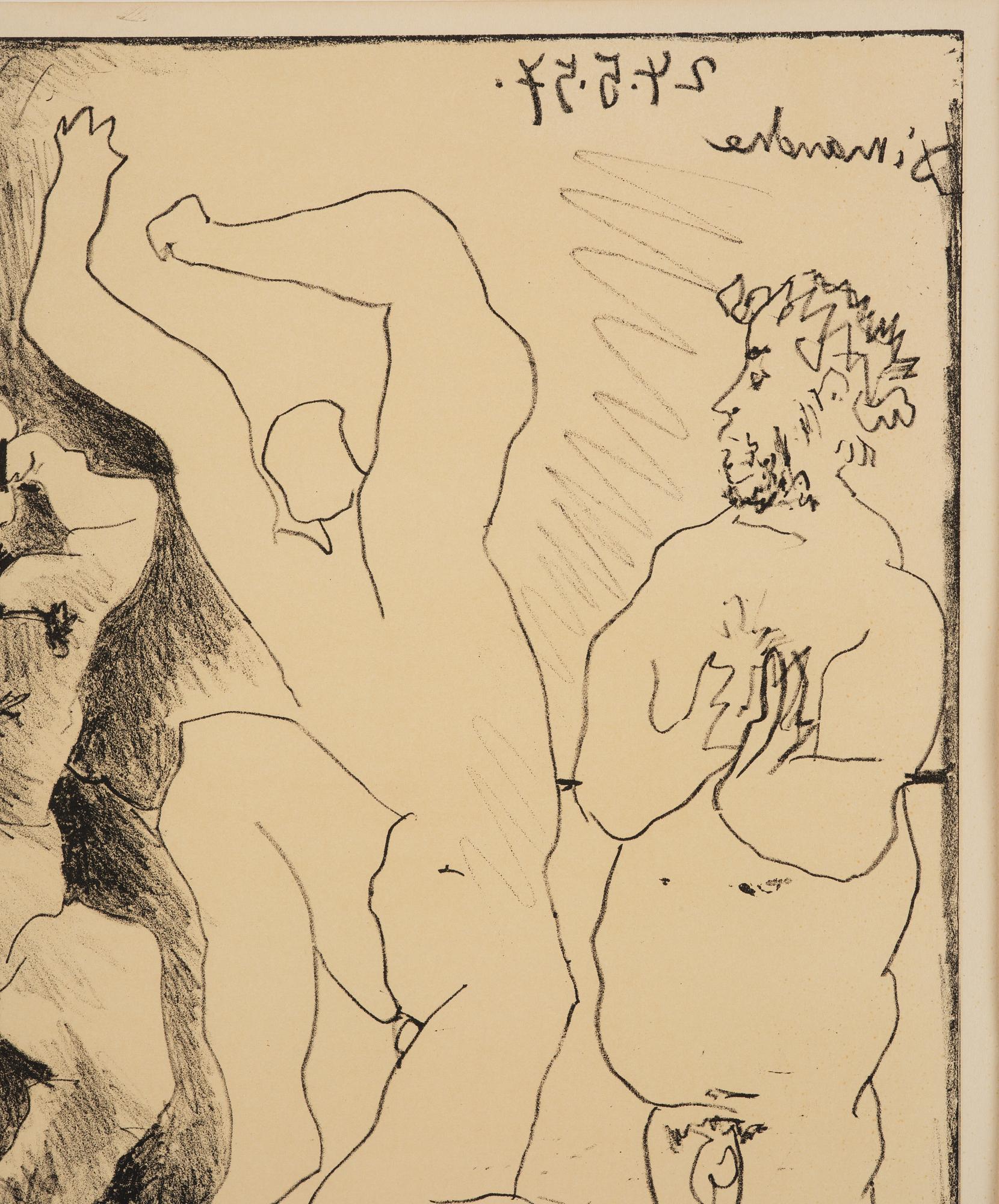 Pablo Picasso, efter, "La danse des faunes".