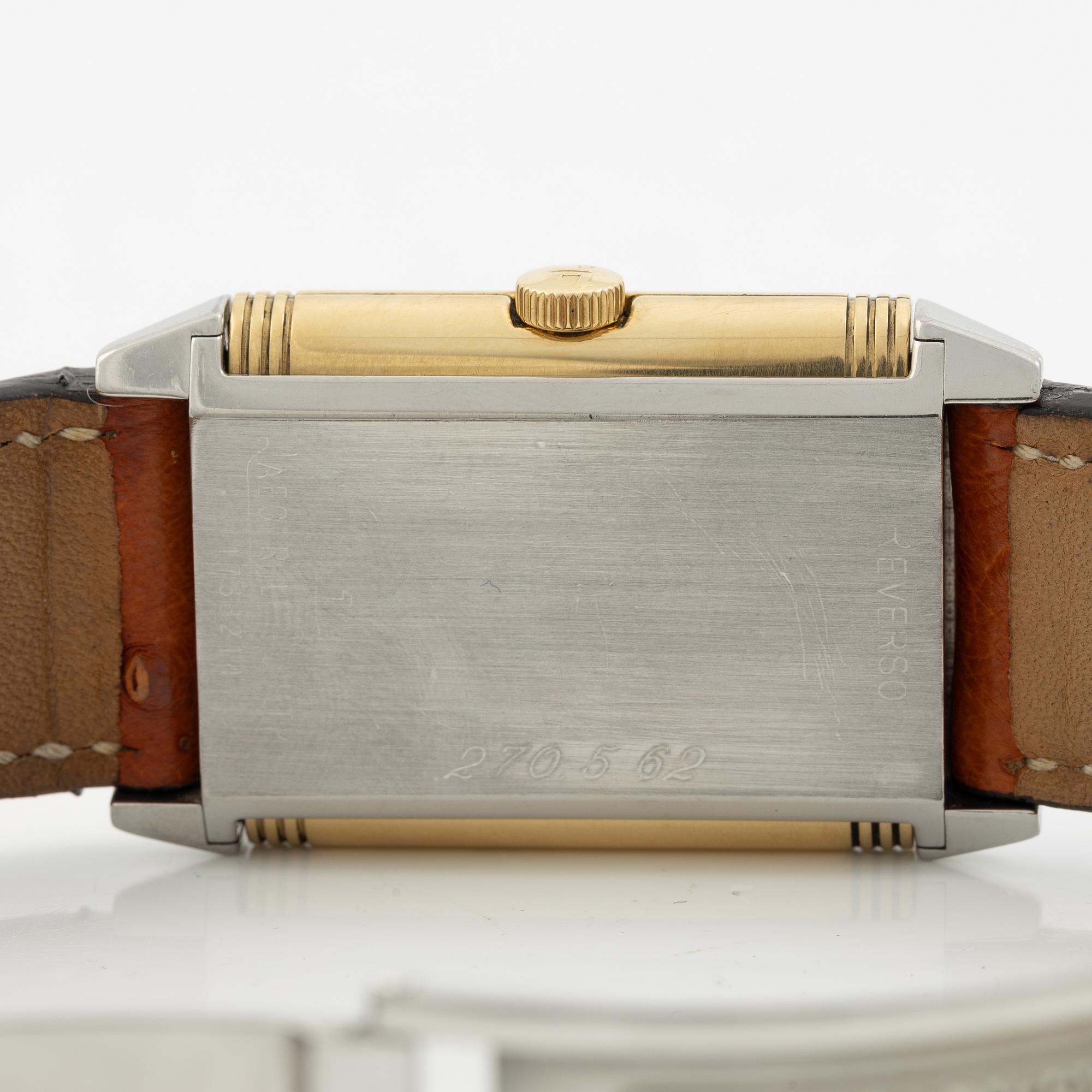 Jaeger-LeCoultre, Reverso, Grande Taille, wristwatch, 26 x 36.5 (42.3).