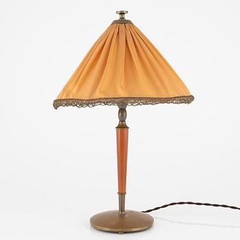 Harald Notini, bordslampa, modell "6931", Arvid Böhlmarks Lampfabrik, 1920-30-tal.