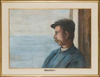 Hugo Simberg, Kalastaja,