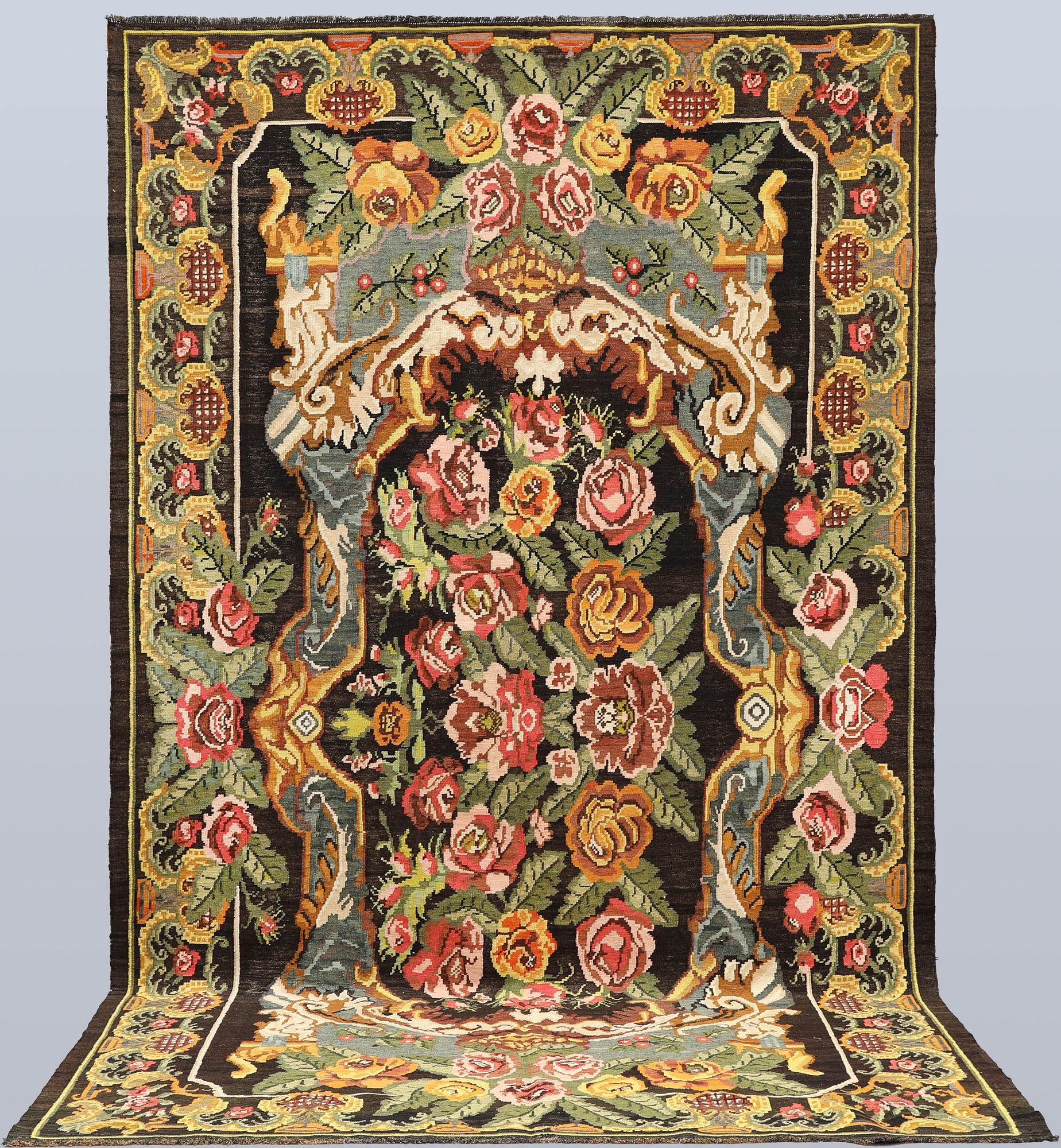 Matta, Kelim, Moldavien, ca 362 x 209 cm.