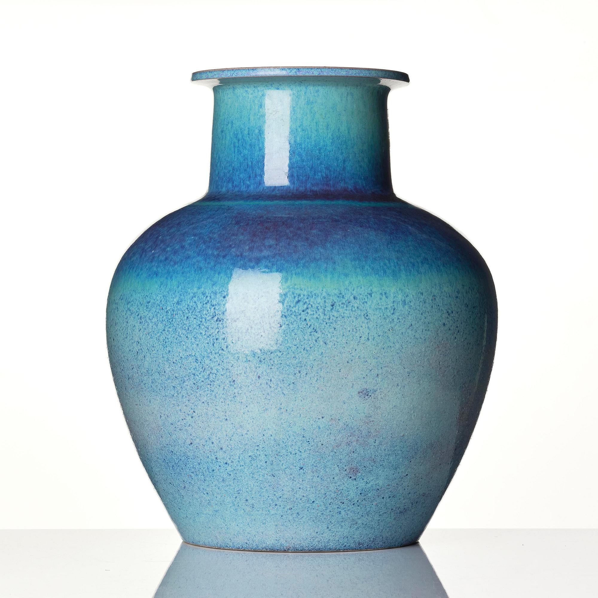 Sven Wejsfelt, a stoneware floor vase, Gustavsberg Studio 1983.