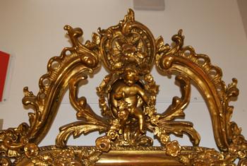 SPEGEL, nyrokoko. 1800-talets andra hälft.