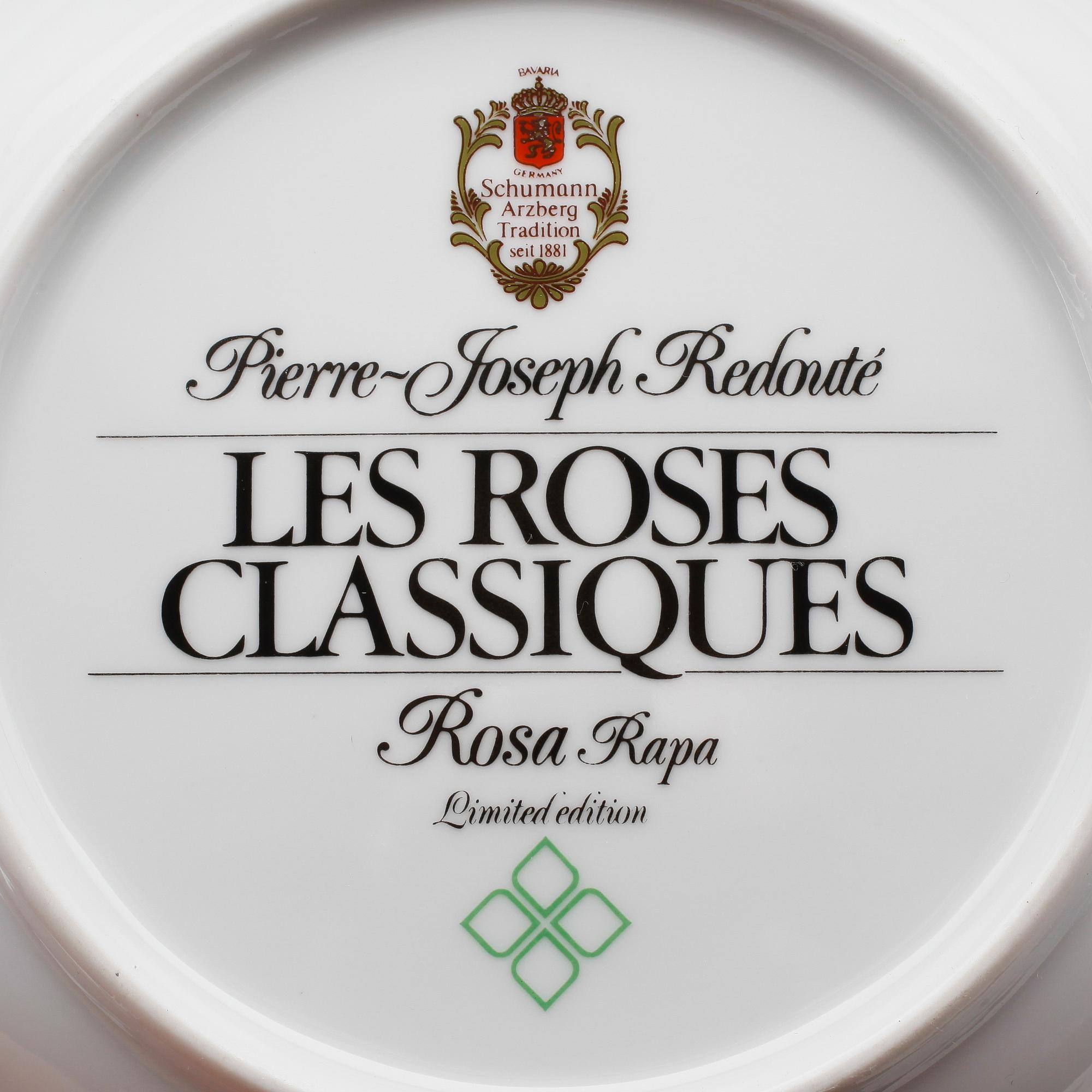 SERVISPORSLIN, 52 delar, Schumann, Fyrklövern, 1900-talets andra hälft.