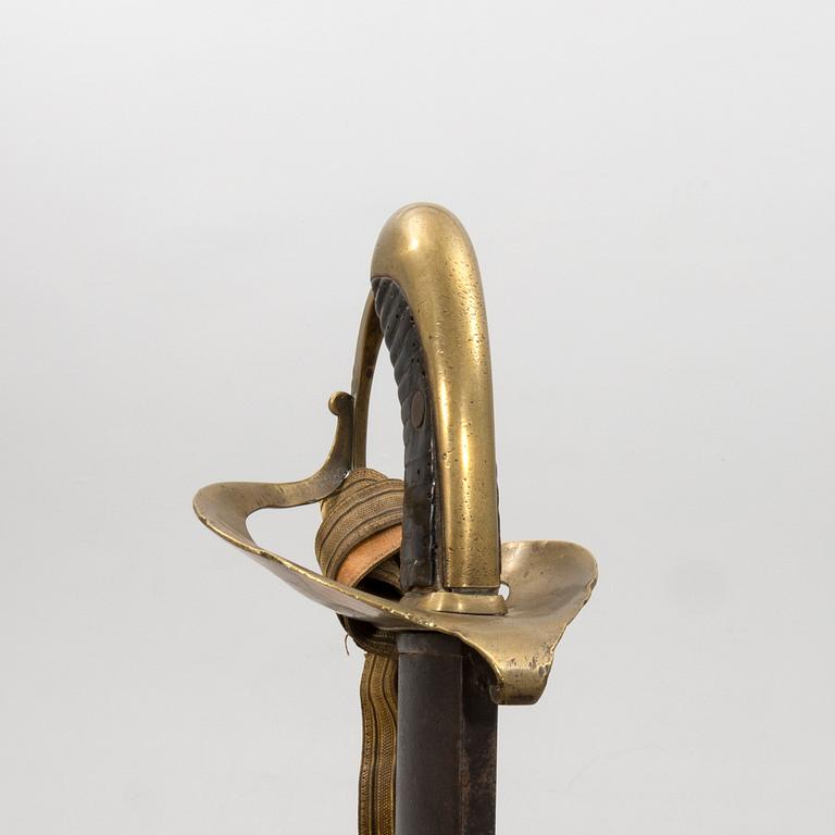 Sabre, m / 1842 for the cavalry, Eskilstuna Jernmanufaktur, 19th century.