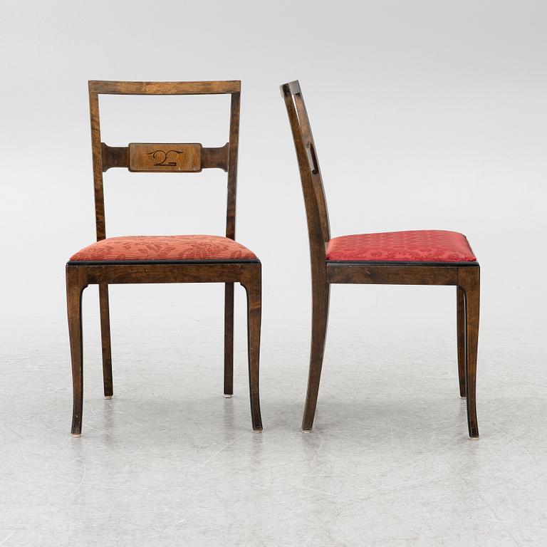 Stolar, 10 st, Swedish Grace, 1920-tal.