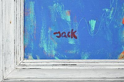 JACK SANGWILL, olja på duk, signerad.