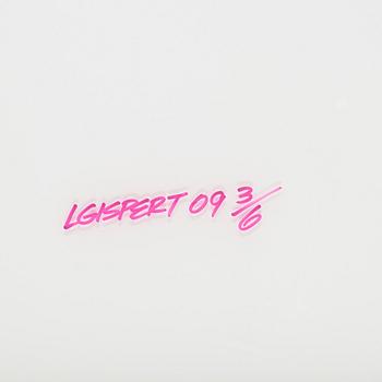 Luis Gispert, photograph signed and numbered 3/6 verso.