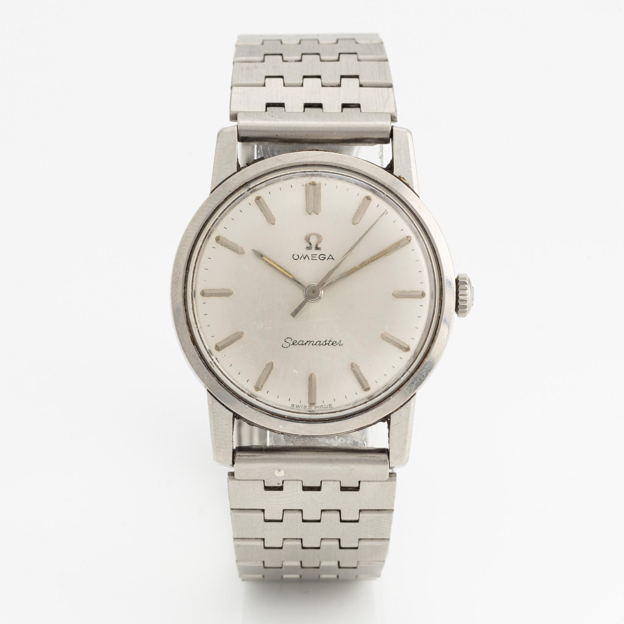 Omega, Seamaster, armbandsur, 33 mm.