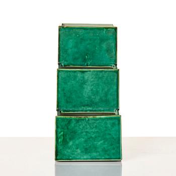 Wilhelm Kåge, kaktusställ, "Puzzle", modell 975/9, Gustavsberg, 1931.