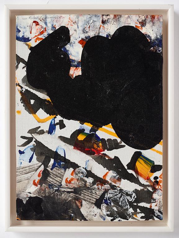 Carl Fredrik Reuterswärd, olja på duk, signerad och daterad 1960.