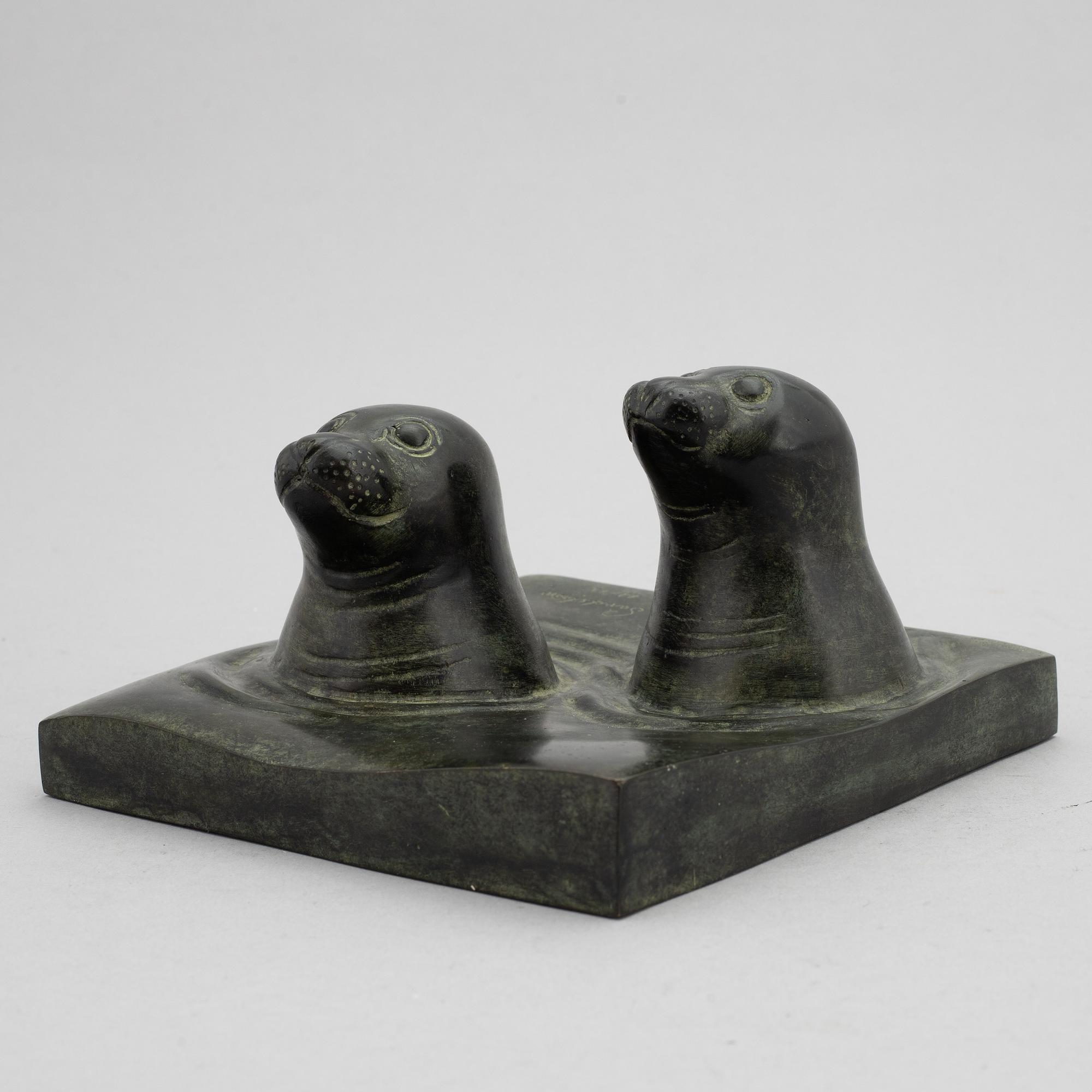 Anders Sandström, skulptur, brons, signerad och numrerad 12/12.
