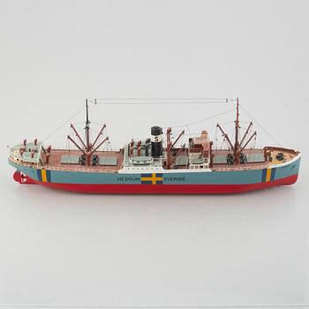 Ship model, "Hedrun", second half of the 20th century.