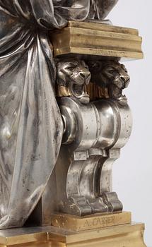 Albert Carrier-Belleuse, "Entre deux Amours" (= Between two loves).