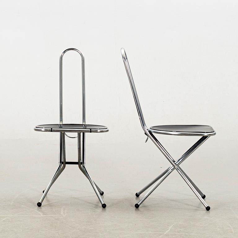 NIELS GAMELGAARD, a pair of IKEA chairs.