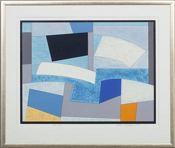 GÖRAN AUGUSTSON, serigrafi, numrerad XVII/XXV, signerad och daterad -88.
