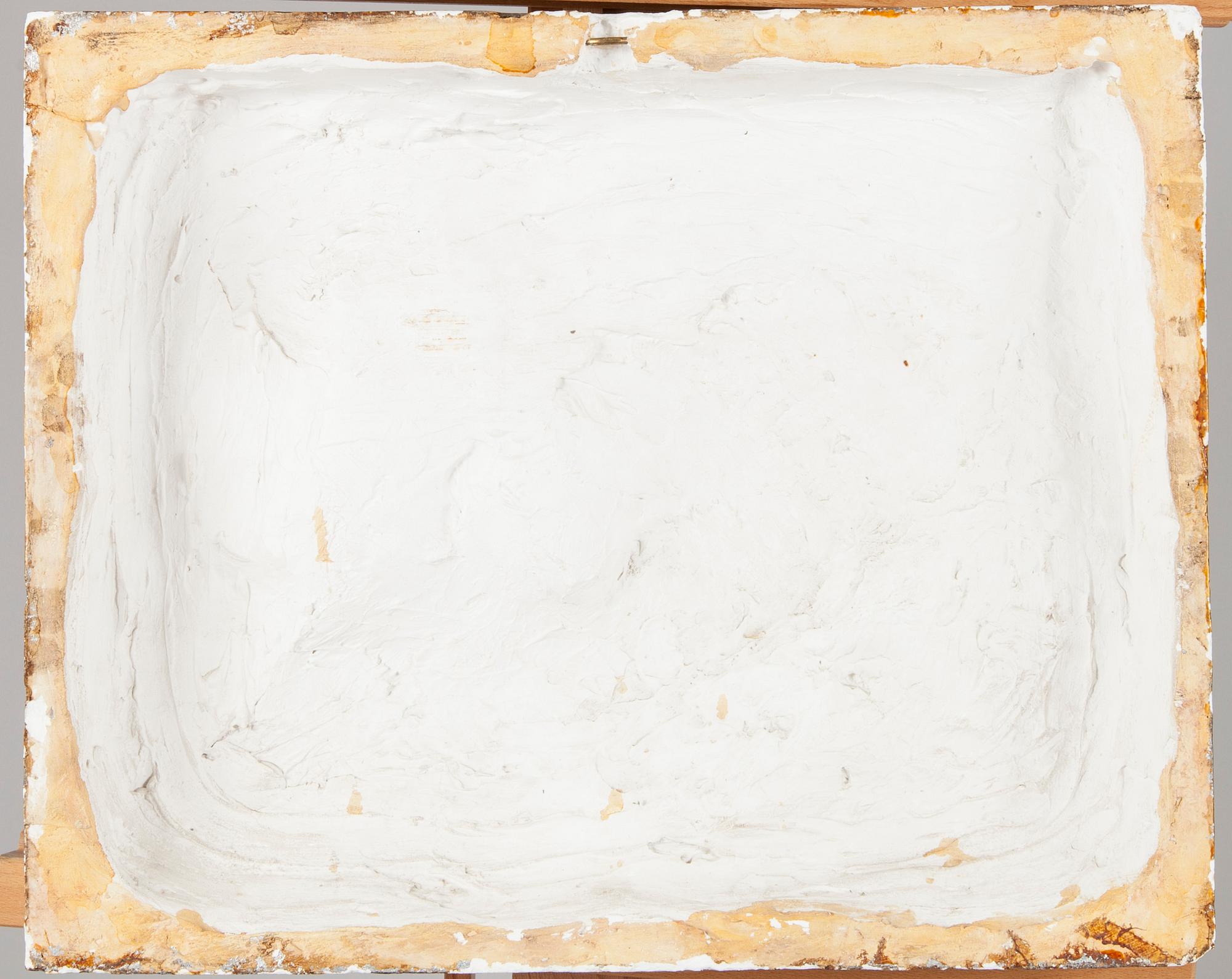 REINO JÄRVINEN, försilvrad gips, signerad ocg daterad 1931.