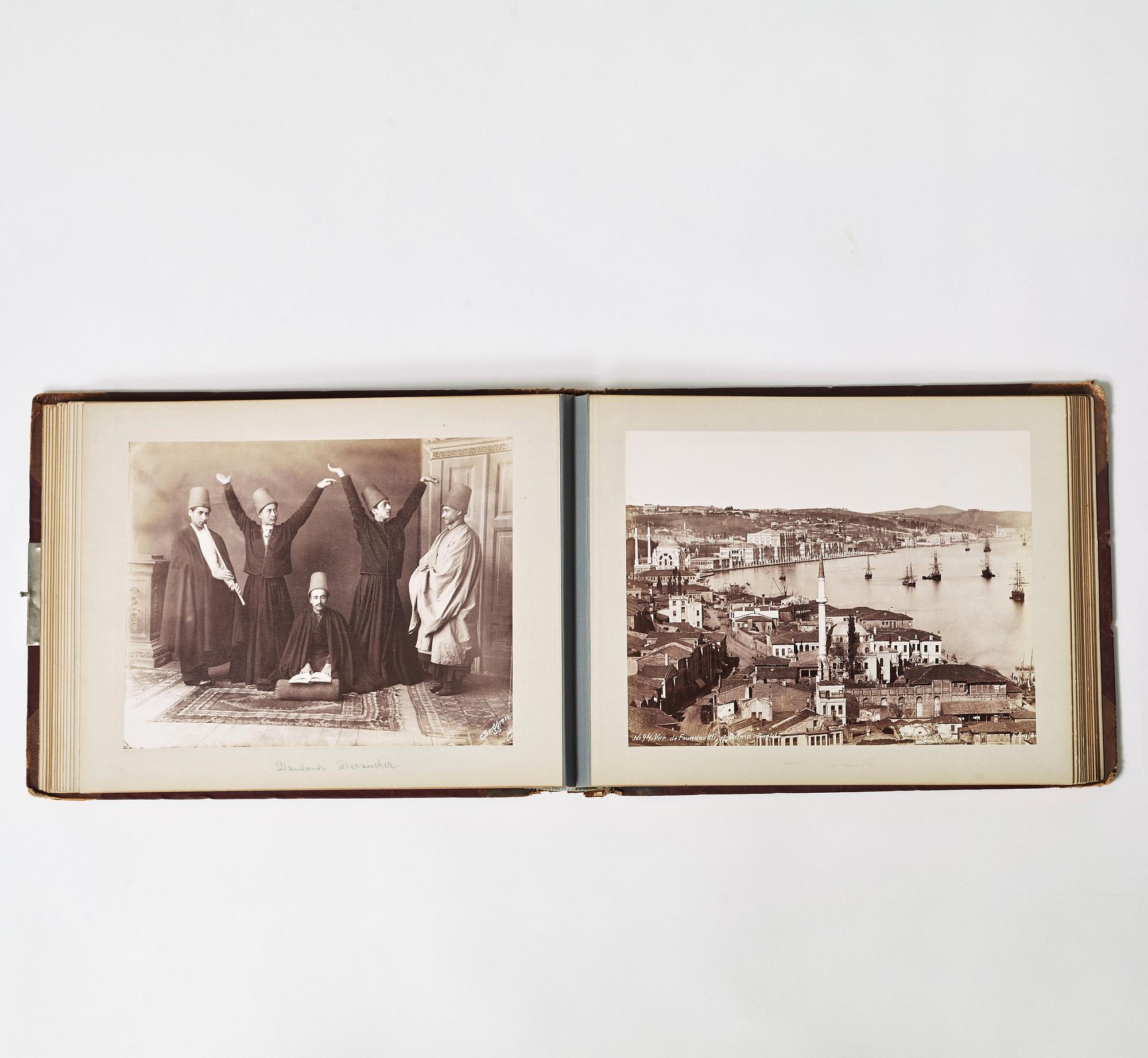GUILLIAUME GUSTAVE BERGGREN (1835-1920), 47 albumen prints, Constantinople et Athènes.