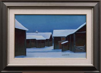 JUHANI PALMU, olja på duk, signerad.