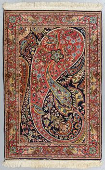 A rug, oriental, ca  155 x 100 cm.