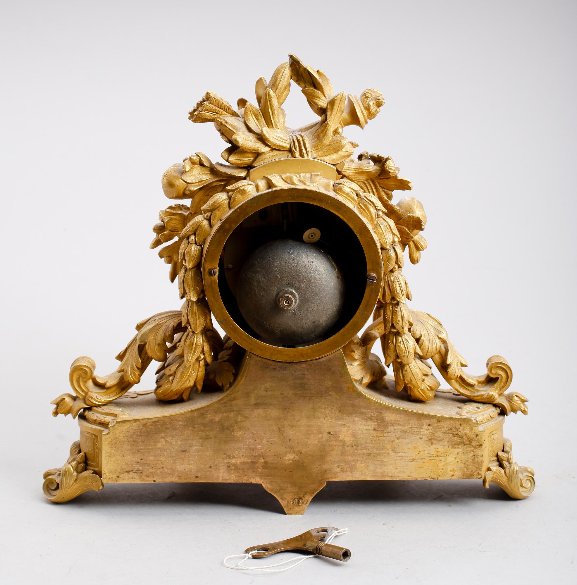 BORDSPENDYL, Louis XIV-stil, Frankrike, sent 1800-tal.