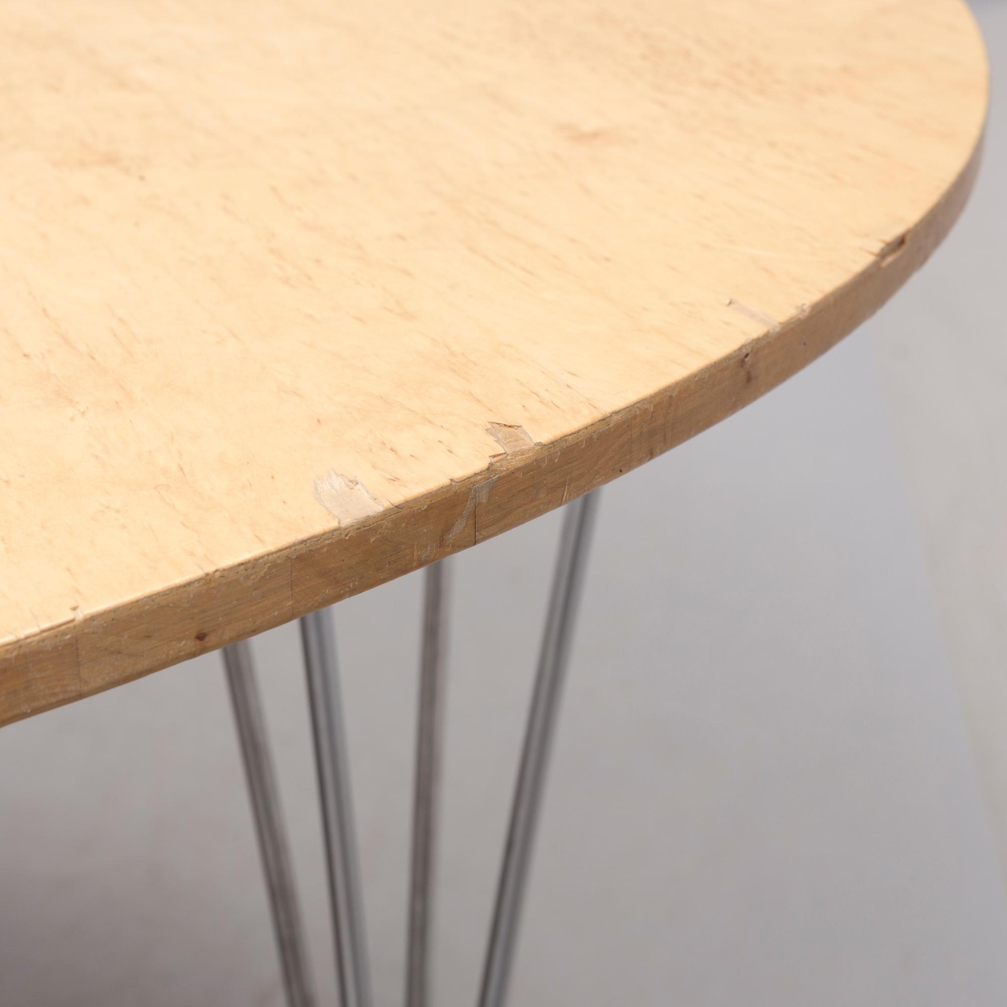 BRUNO MATHSSON / PIET HEIN, matbord, "Superellips", Fritz Hansen.