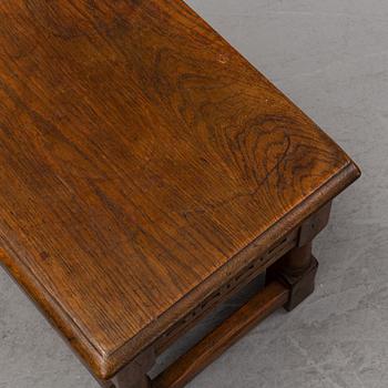 A small Baroque style oak chest, Nordiska Kompaniet, Stockholm, 1936.