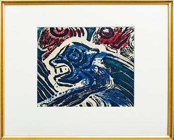 BENGT LINDSTRÖM, färglitografi signerad och numrerad 128/200.