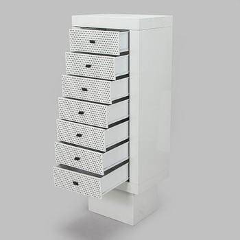 Matteo Thun, byrå, "Settimanale", Bieffeplast, Italien 1985.