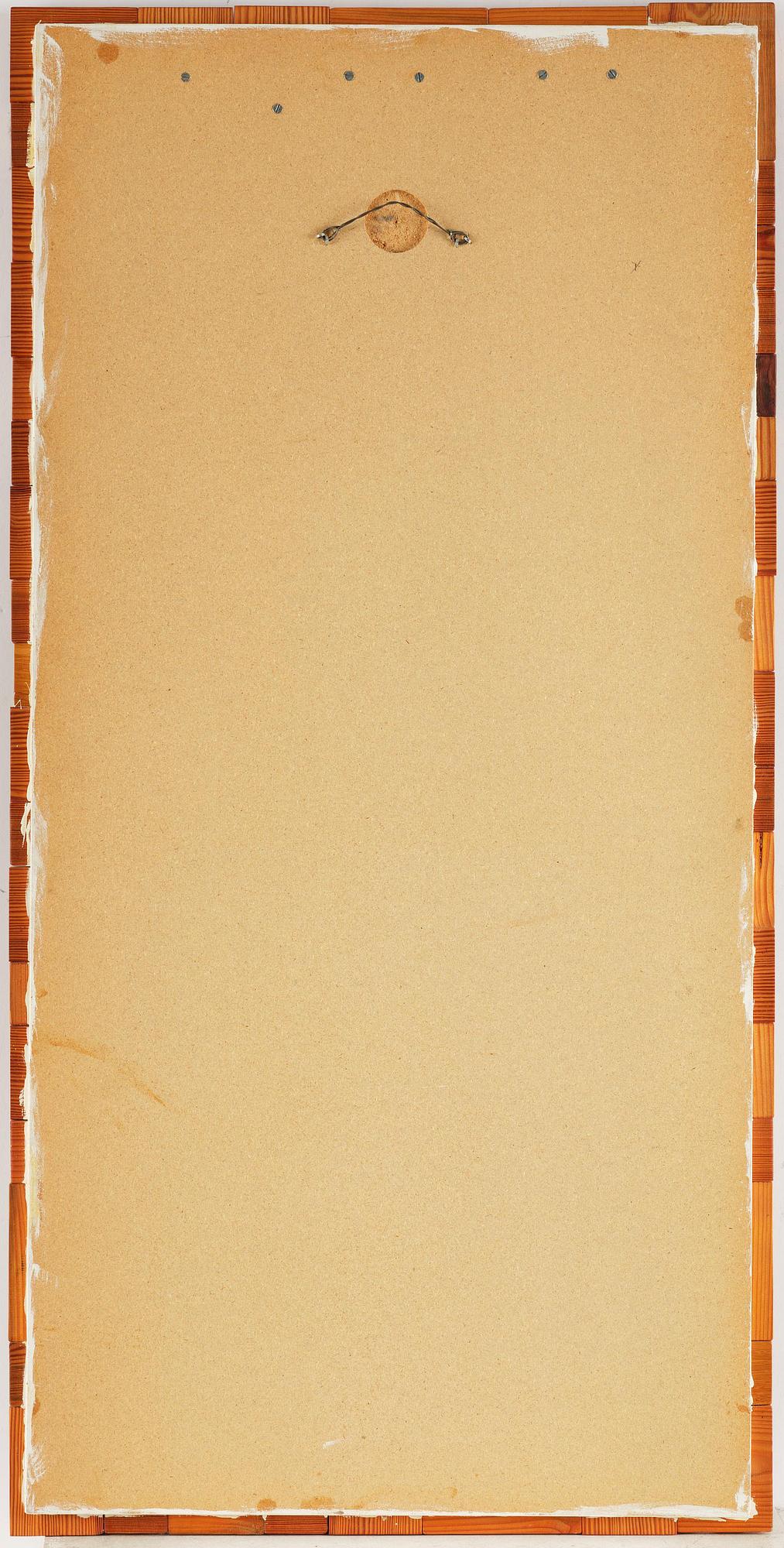 Gunnar Kanevad, a mirror, executed in his own studio, Linköping, 1980.
