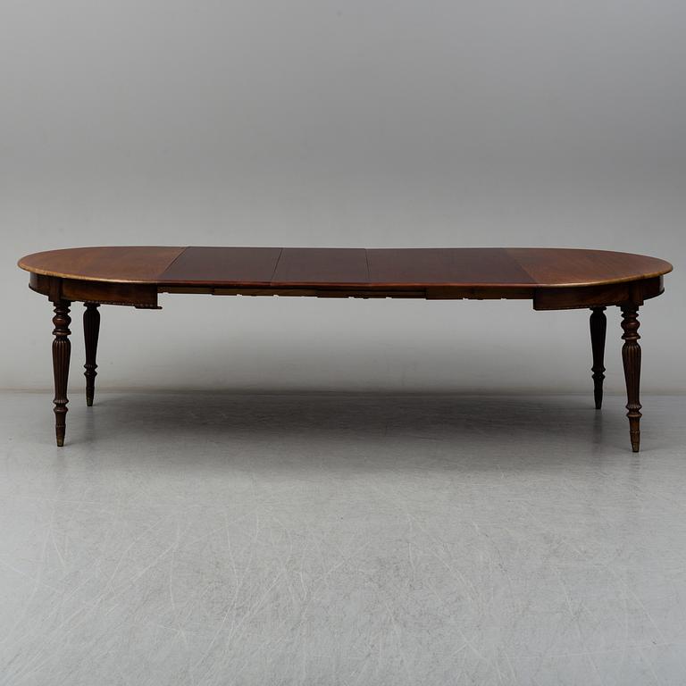 MATSALSMÖBEL, 7 delar, 1800-tal.