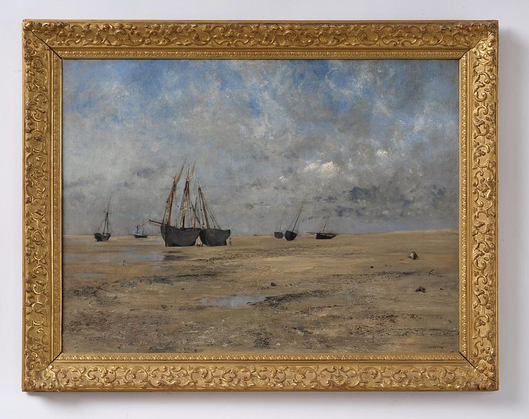 August Hagborg, Low tide, Normandy.