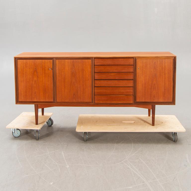 A 1960s teak sideboard.