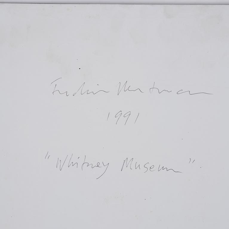 Fredrik Wretman, "Whitney Museum", 1989.