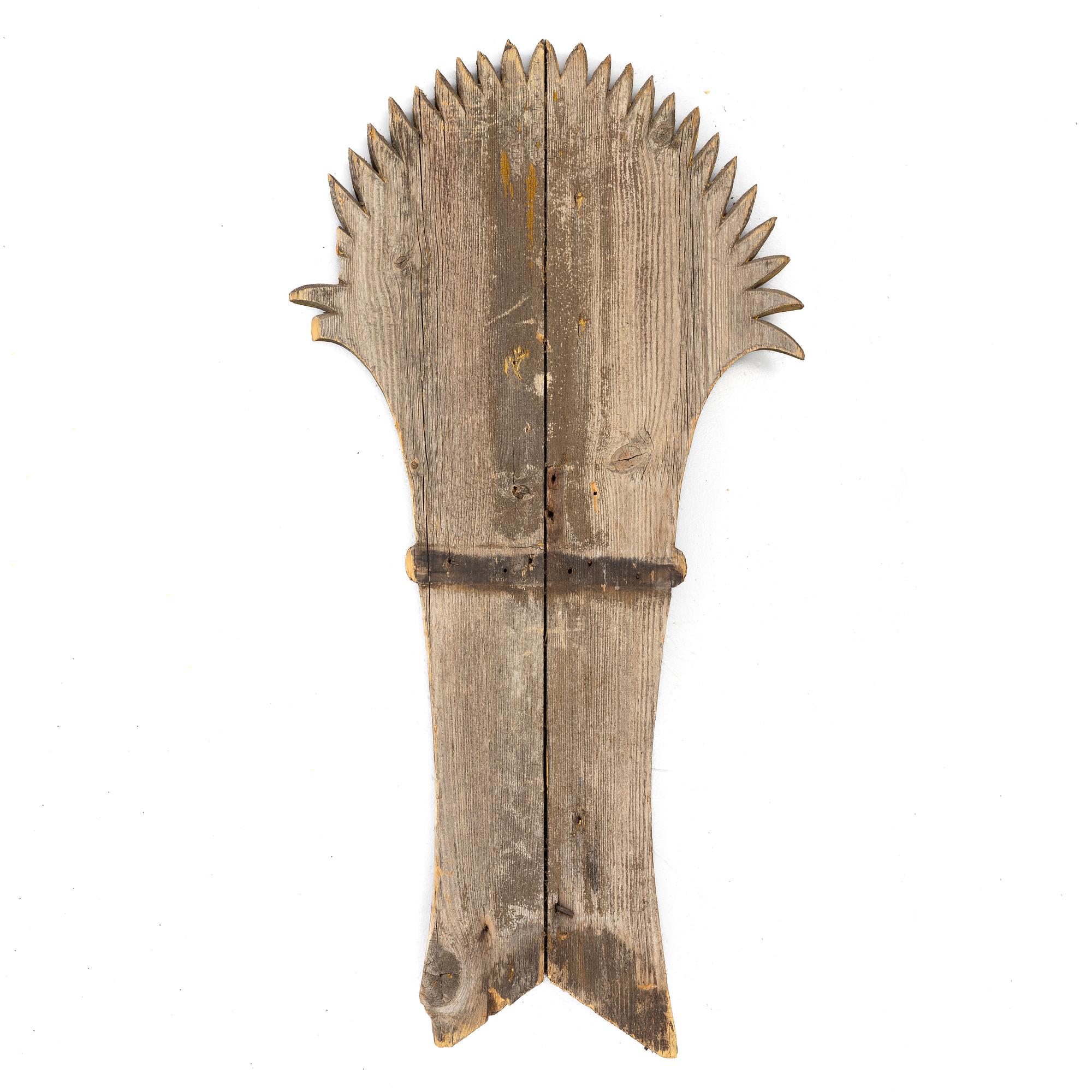 Decoration for a porch, folk art. 19th century.