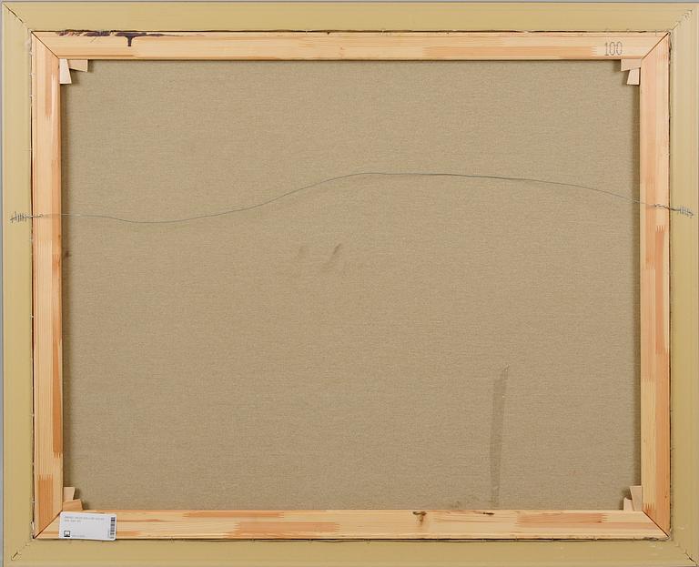 AKOS SOLLAR, olja på duk, sign.