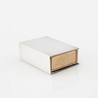 Wiwen Nilsson, Case of silver for a matchbox, Lund 1959.