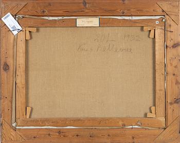 Birger Simonsson, oil on canvas, signed BS. Dated 1932 verso.