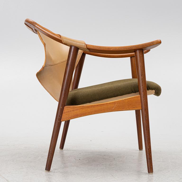 Arne Tideman Ruud, A model 3050 armchair, AS Inventar, Gjövik, 1960s.