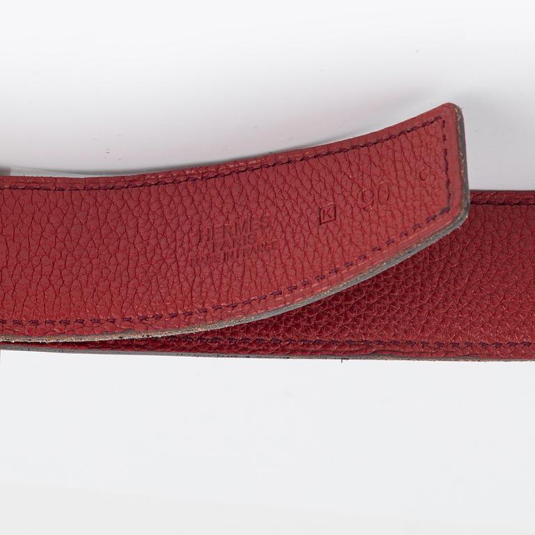 Hermès, skärp "Collier de Chien", 2007. Storlek 90.