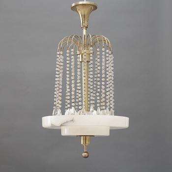 A Swedish Grace chandlier, 1920s.