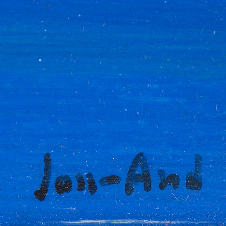 John Jon-And, oil on panel, signed.