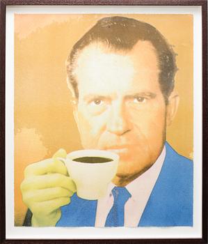 Kjartan Slettemark · KJARTAN SLETTEMARK, färgserigrafi, osignerad.