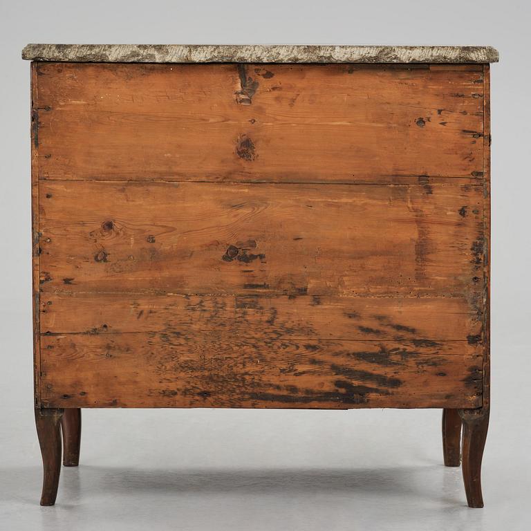 A Gustavian commod attributed to Jonas Hultsten (1773-94).