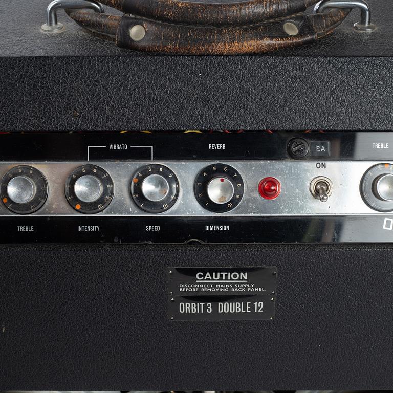 Burns, "Orbit Three", gitarrförstärkare, England 1960-tal.