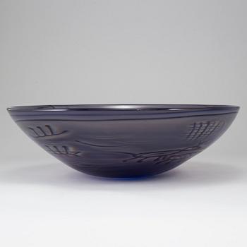 JAN-ERIK RITZMAN, skålfat, Transjö, unik, 1986.