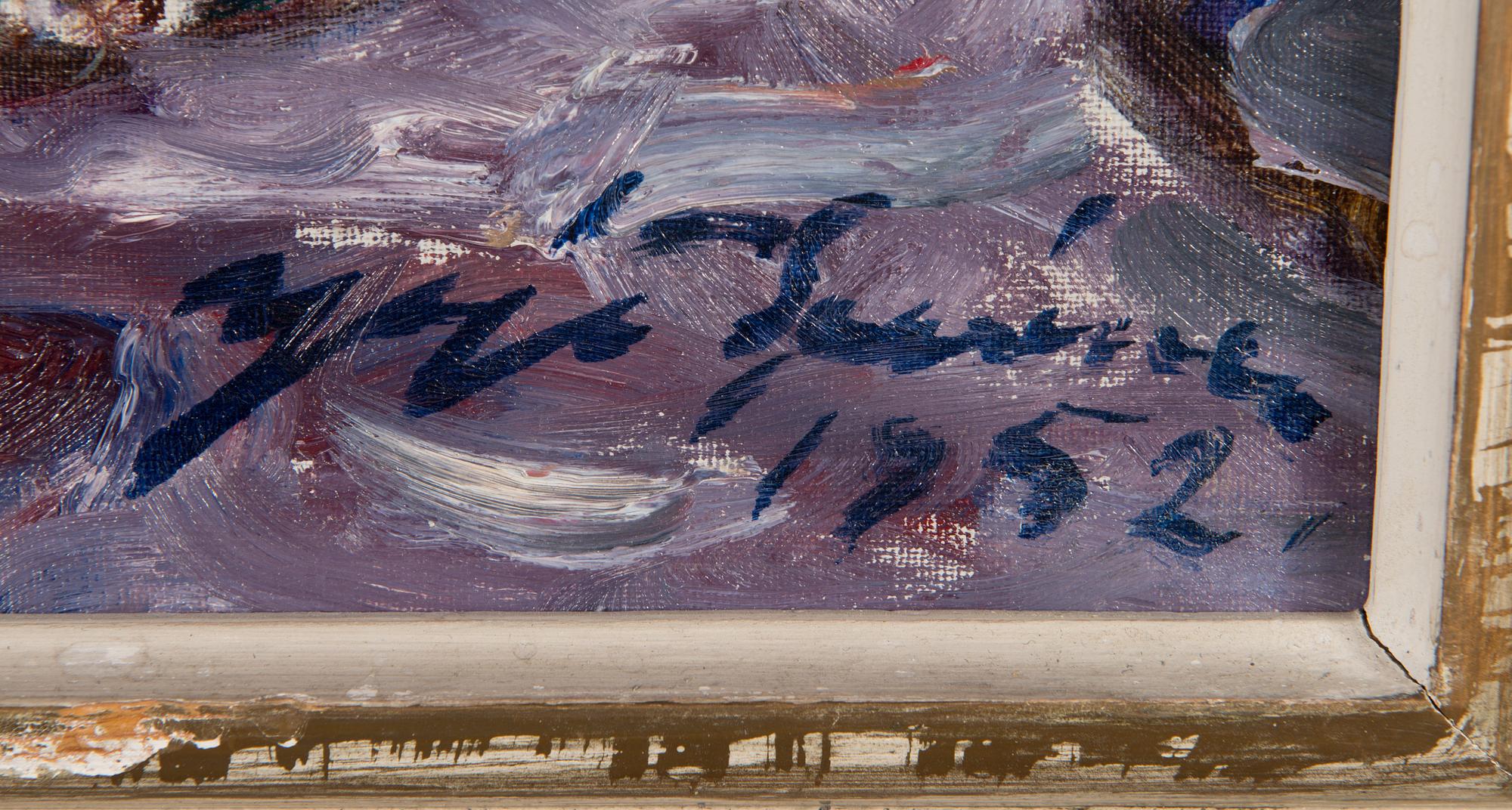Yrjö Saarinen, The bridge.