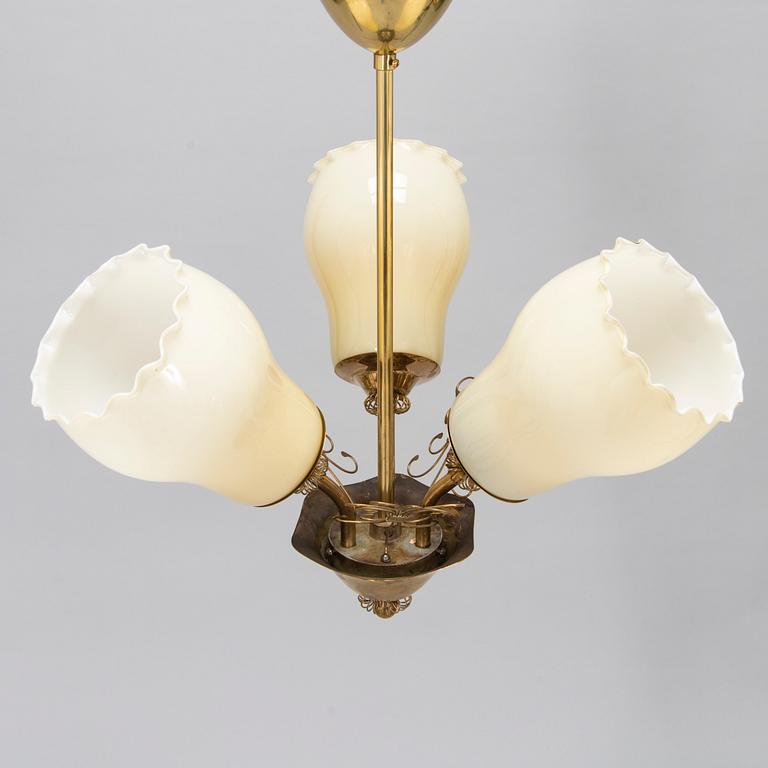 A mid 20th- century pending light for Stockmann.